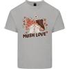 Gildan Mush Love Divertente Fungo Micologia Maglietta Leggera In Cotone Per Uomo
