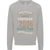 Awdis Felpa Da Uomo Vintage Premium Del 20° Compleanno 2006