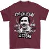 Gil dan Pablo Escobar Crimine Pays T-Shirt 100% Cotone