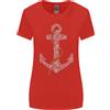 Gildan Vela Ancora Marinaio Barca Capitano Nave Donna più Ampia Taglio T-Shirt