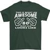 Gildan 80° Compleanno 80 Anni Questo È Ciò Che T-Shirt Da Uomo 100% Cotone