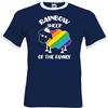 Fruit of the Loom Lgbt Gay Pride T-Shirt Love Pace Uguaglianza Pecora Nera di The Famiglia Lgbtqi