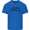 Gildan Ciclismo Cuore Beat Bici Bicicletta Ciclisti Ecg Uomo Cotone Leggero T-Shirt