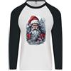 Fruit of the Loom Maglietta Baseball Lunga Manica Uomo Samurai Shogun MMA Di Natale