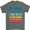 Gildan T-Shirt Per Uomo 20 Anni 100% Cotone