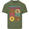 Gildan Divertente Donut Quadri Fuori My 5 1/2 Pacco Cibo Palestra Uomo Cotone Leggero