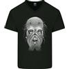 Gildan T-Shirt In Cotone Con Collo A V Peekaboo Demon Devil Skull Per Uomo