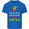 Gildan Im Non Corto Im Elfo di Taglia Divertente Natale Uomo Cotone Leggero T-Shirt