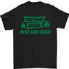 Gildan Istantaneo Irlandese Aggiungere Birra Giorno di San Patrizio T-Shirt 100%