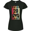 Gildan 20th Compleanno 20 Età Livello Up Gioco Donna Minuta Taglio T-Shirt