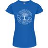 Gildan Alberi Che Mondo Meraviglioso Ambiente T-Shirt Taglia Piccola Donna