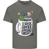 Gildan Corro Con Caffè E Allegria Natalizia T-Shirt Leggera In Cotone Per Uomo