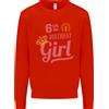 Awdis Felpa Jumper Per Bambina Di 6 Anni Compleanno Principessa