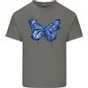 Gildan T-Shirt Per Bambini Con Farfalla Blu Gocciolante Rhopalocera