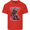 Gildan An Astronauta Giocare A Chitarra Chitarrista Uomo Cotone Leggero T-Shirt