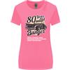 Gildan T-Shirt A Manica Lunga Per Donne Con Taglio Ampio Per Il Compleanno Di 80 Anni