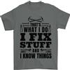 Gildan Faccio Riparazioni Divertente Elettricista Sparky T-Shirt Uomo 100% Cotone