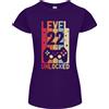 Gildan T-Shirt Donna Taglio Petite Livello 22 Anni Compleanno 22