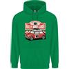 lovetshirts Hoodie Da Uomo Rallye Monte Carlo Mini Rally Car In Cotone 80%
