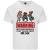 Gildan Festival Musica Birra Alcol Concerto Danza Rock Uomo Cotone Leggero T-Shirt