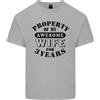 Gildan 3° Anniversario Di Nozze 3 Anni Divertente Moglie Uomini Cotone T-Shirt Tee Top