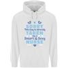 lovetshirts Taken By A Smart Infermiera Divertente Valentines Giorno Uomo 80% Cotone Felpa