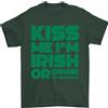 Gildan Kiss Me Im Irlandese O Drunk Giorno di San Patrizio T-Shirt 100% Cotone