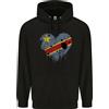 Awdis Hoodie Per Bambini Congolese Del Giorno Della Bandiera Del DR CONGO