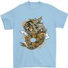 Gil dan Steampunk Dragon T-Shirt 100% Cotone