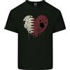 Gildan Love Qatar Flag Qatari Day Calcio Uomo Maglietta Leggera In Cotone