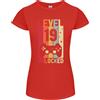 Gildan 19th Compleanno 19 Età Livello Up Gioco Donna Minuta Taglio T-Shirt