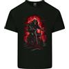 Gildan T-Shirt In Cotone Leggero Per Uomo Con Teschio E Grim Reaper 14 Biker Moto