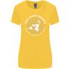 Gildan Flat Earth Society Membri intorno A Globe Donna più Ampia Taglio T-Shirt