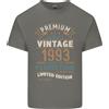 Gildan T-Shirt In Cotone Leggero Premium Vintage Del 33° Compleanno 1993 Per Uomo