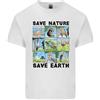 Gildan Risparmia Natura Risparmia Terra Ecology Ambiente Uomo Cotone Leggero T-Shirt