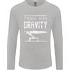 Gildan Ginnastica Giro Spento Gravità Pommel Cavallo da Uomo Manica Lunga T-Shirt