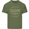 Gildan T-Shirt In Cotone Leggero Verdone Per 60° Compleanno Vintage Uomo 1966