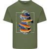 Gildan Il Nostro Arancione Planet Terra Uno Vetro Solo Uomo Cotone Leggero T-Shirt