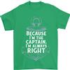 Gildan T-Shirt Da Marinaio Per Uomo Con Stampa Di Barca A Vela, 100% Cotone