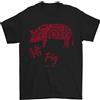 Gil dan T-Shirt Da Uomo Anno Del Maiale Del Segno Zodiacale Cinese 100% Cotone