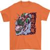 Gil dan Sushi Dragon Maglietta Uomo 100% Cotone