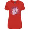 Gildan A Bit Witchy Divertente Halloween Gatto Strega Donna più Ampia Taglio T-Shirt