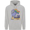 lovetshirts LGBT Bradipo Il Futuro È Uguale Orgoglio Gay Felpa Uomo 80% Cotone