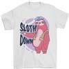 Gil dan Bradipo Giù Poliziotto Divertente T-Shirt 100% Cotone