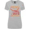 Gildan Tutti Rilassati Papà È Sulla Griglia T-Shirt Donna Taglio Ampio