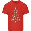 Gildan T-Shirt In Cotone Leggero Per Uomini Albero Di Natale Birra