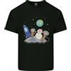 Gildan Space Monkeys Alieni UFO Natale Pupazzo di Neve Uomo Cotone Leggero T-Shirt