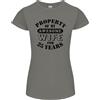 Gildan 25th Matrimonio Anniversario 25 Anno Divertente Donna Minuta Taglio T-Shirt