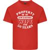 Gildan T-Shirt In Cotone Divertente Per Moglie Per Il 50° Anniversario Di Matrimonio