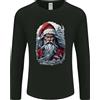 Gildan T-Shirt Da Uomo Samurai Shogun MMA Di Natale A Manica Lunga